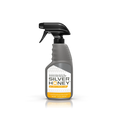 Silver Honey antibacterial spray gel bottle on a white background